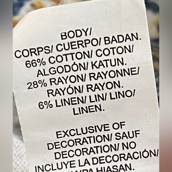 Lucky brand boho top large - Picture 6 of 6